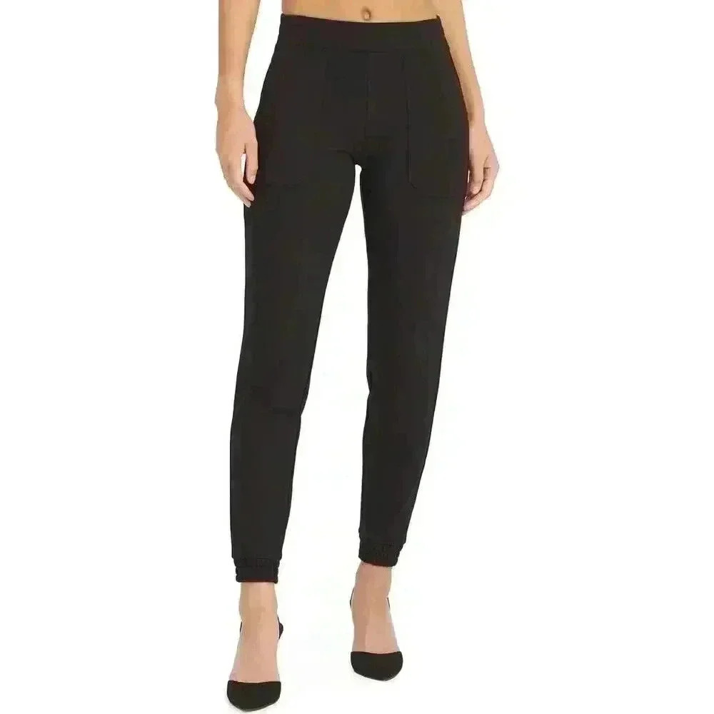 Spanx The Perfect Pant Ankle Joggers Women's L Elastic Stretch Pull On
